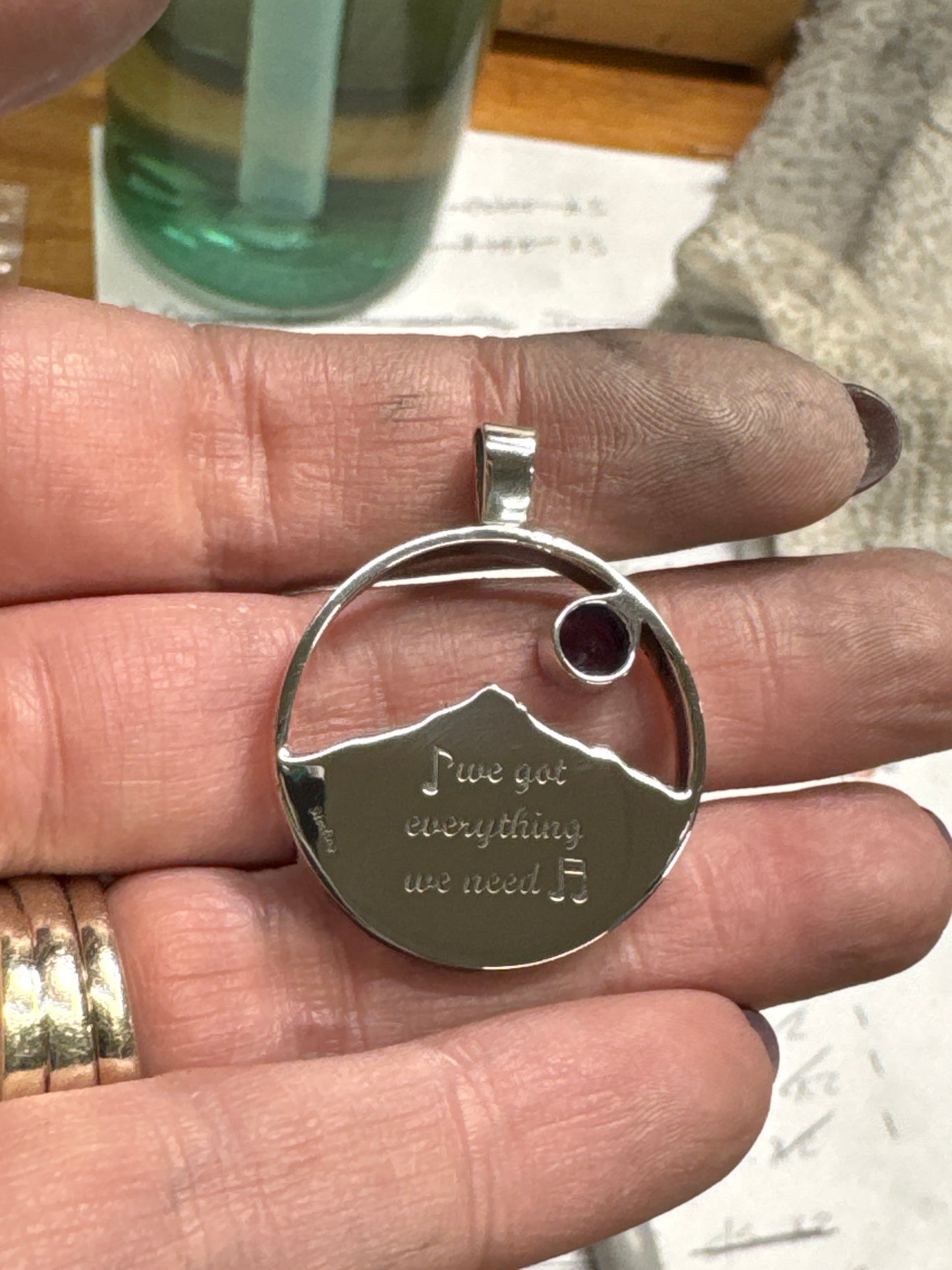 Custom Love Cone Pendant