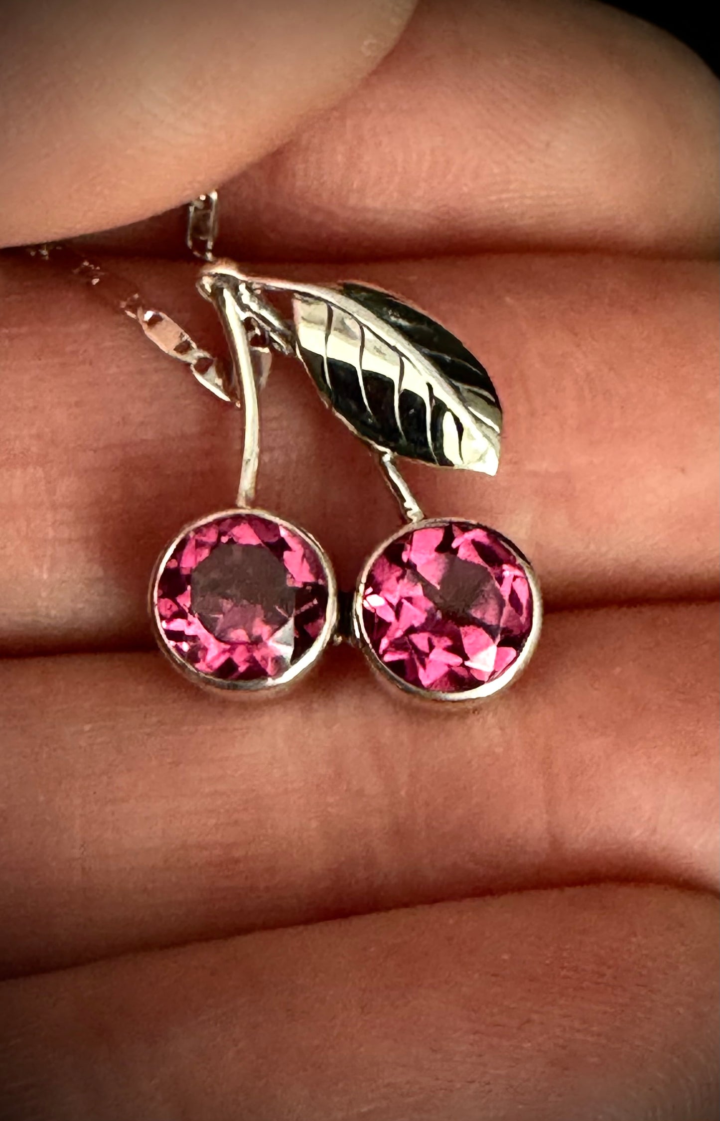 Custom Cherry Pendant