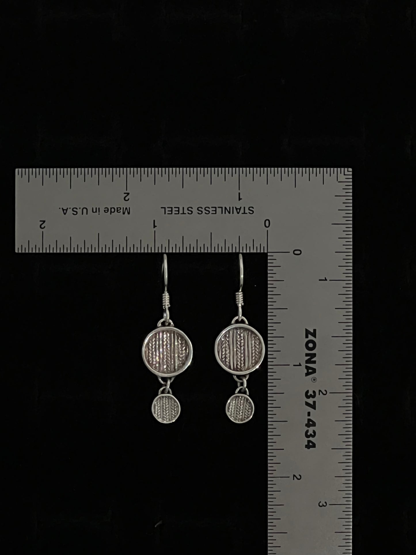 Tiered Sweater Drop Earrings