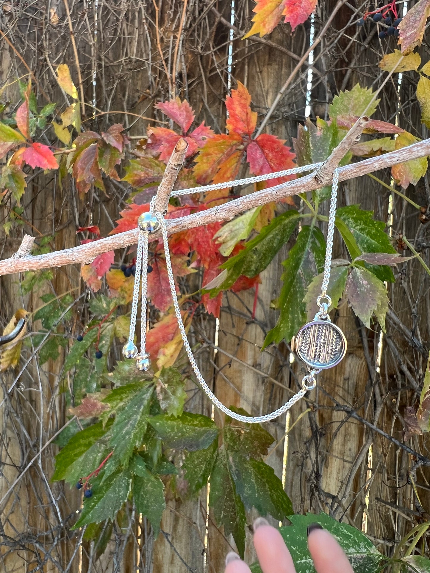 Sterling Silver Adjustable Bracelet