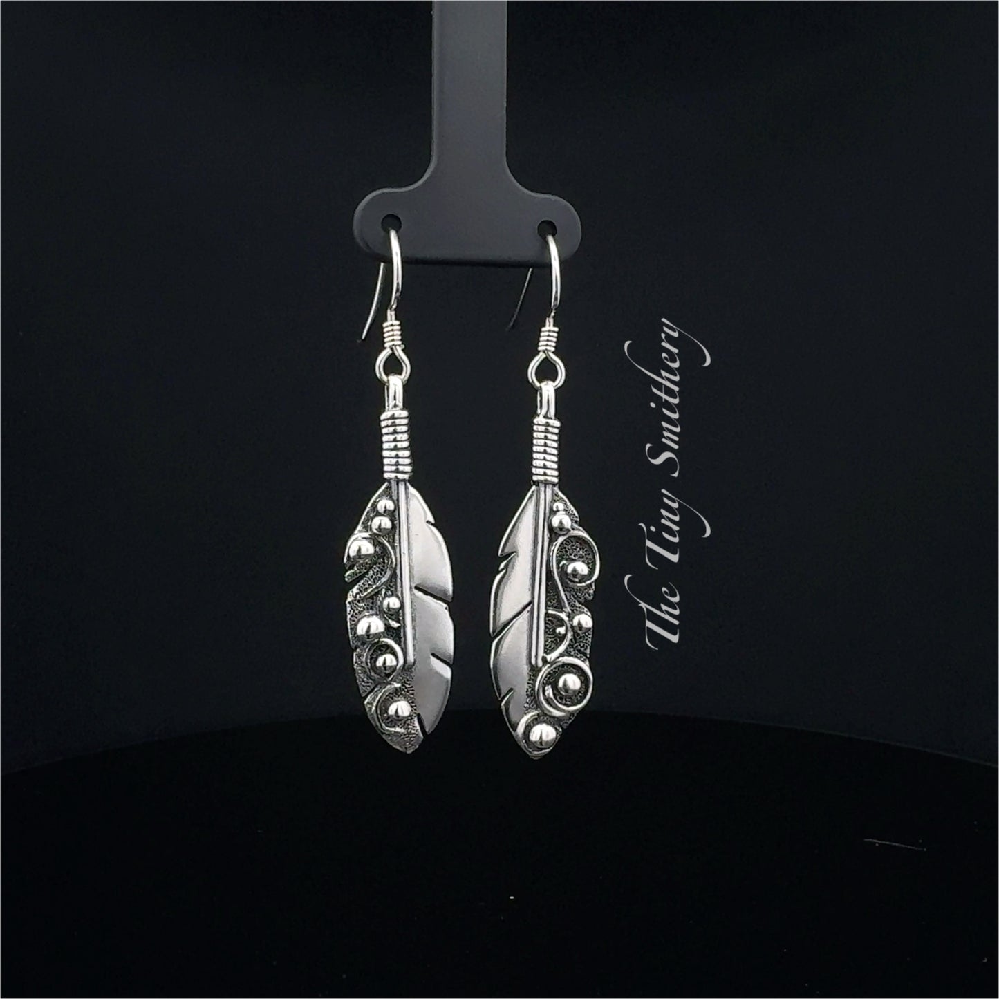 Long Feather Earrings