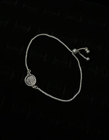 Sterling Silver Adjustable Bracelet