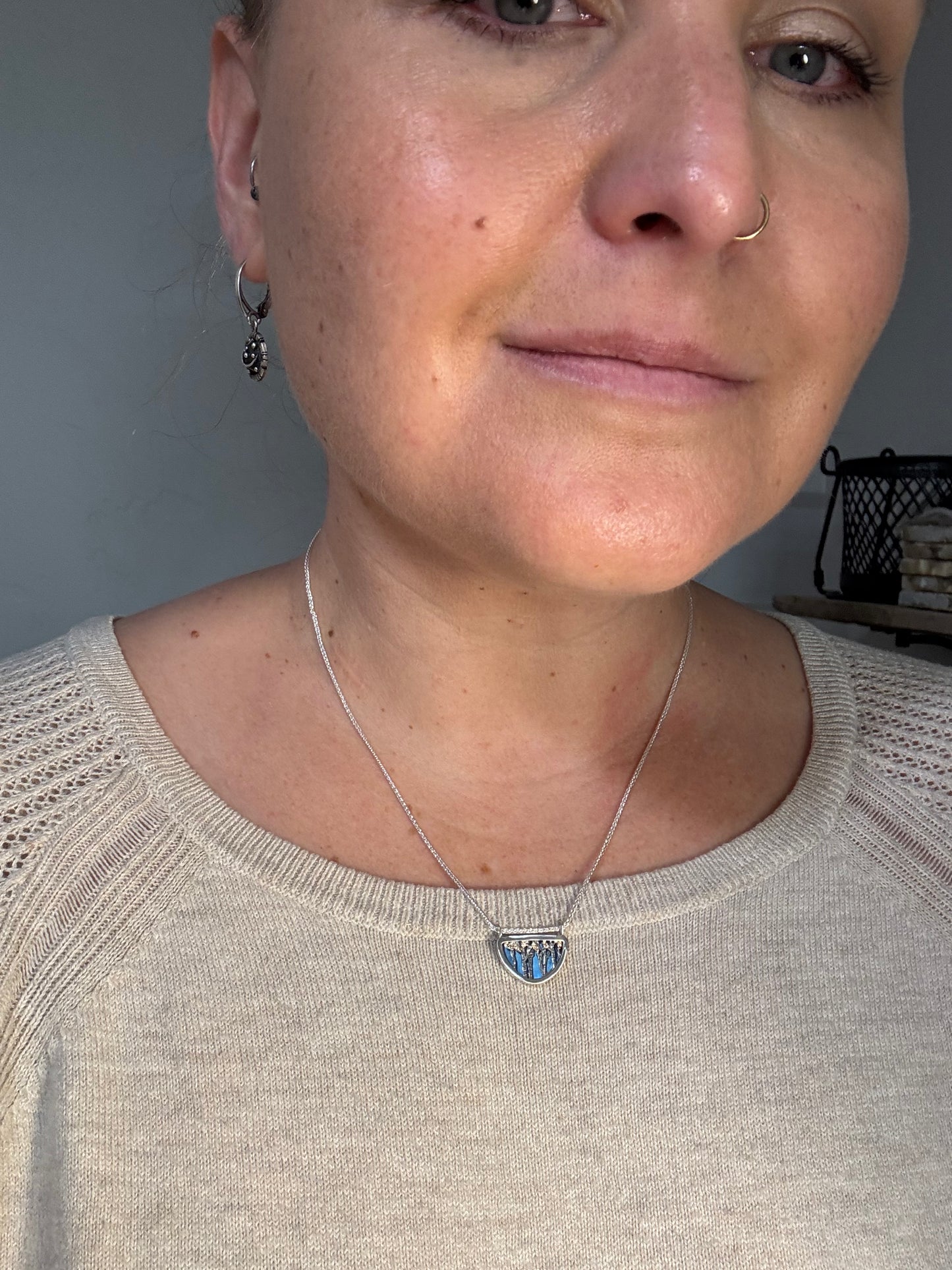 Fall Aspen Grove Pendant