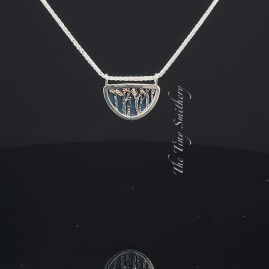 Fall Aspen Grove Pendant